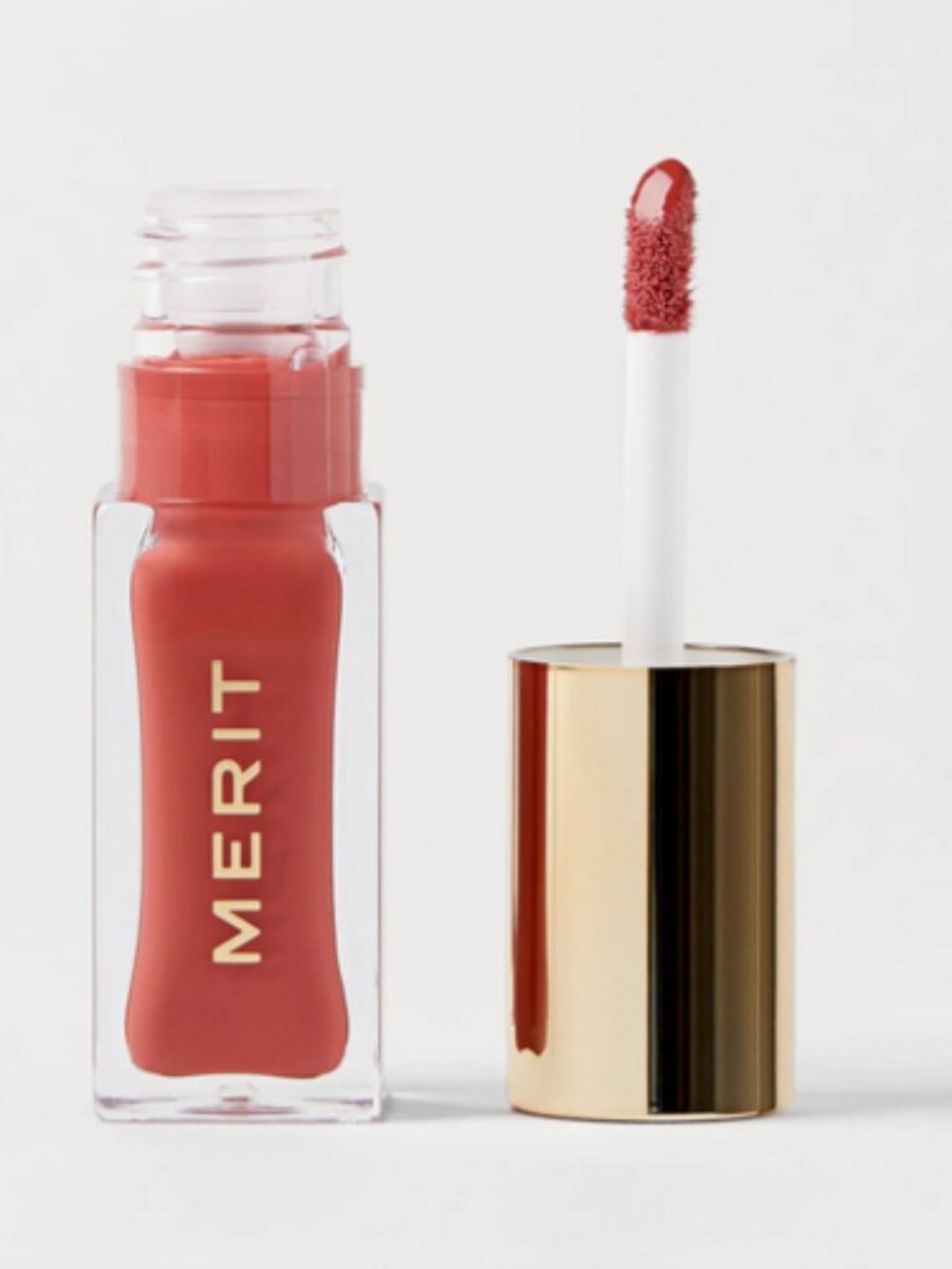 Merit Shade Slick - Pink Beet - Tinted Lip Oil